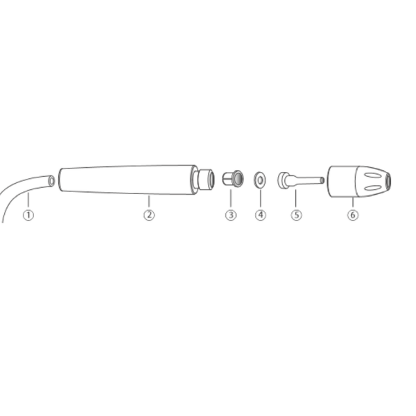 [VANIMAN] Spray Jet Handle Assembly, 2ft - Image 2