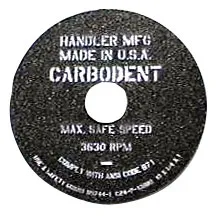 [HANDLER] 32A-M Carbo-Dent 12″ Medium Grit Trimmer Wheel