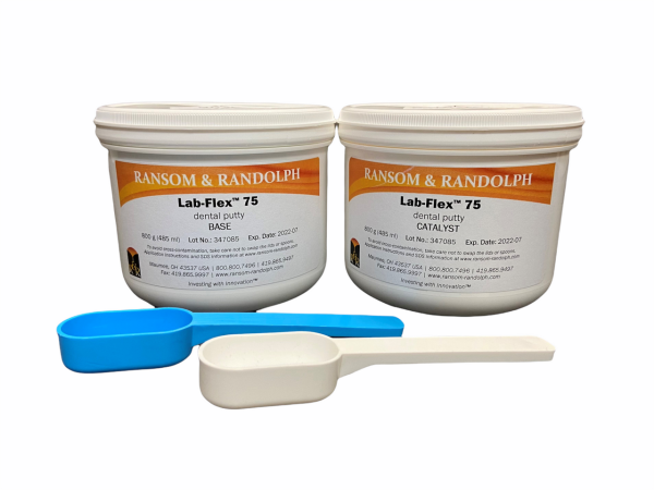 [Ransom & Randolph] Lab-Flex™ 75 dental putty - 1600 gram kit