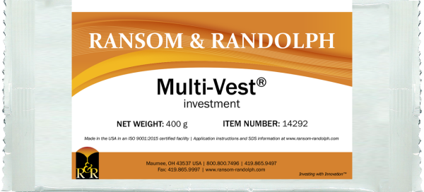 [Ransom & Randolph] Multi-Vest® investment - 400g pouch