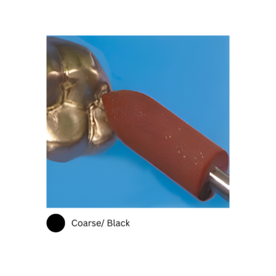 [B&D] Rubber Wheels , Points & Burs For Polish Metal or Alloy| Coarse Black