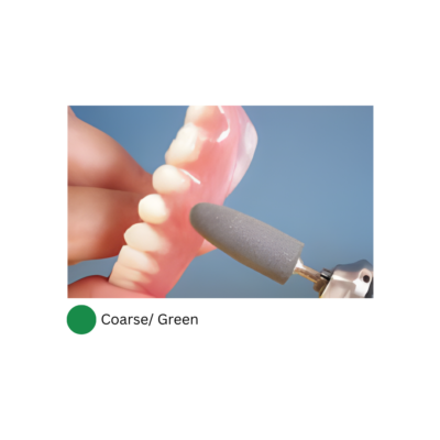 [B&D] Silicon Polishing Burs For Composites, Resins| Coarse Green