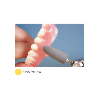 [B&D] Silicon Polishing Burs For Composites, Resins| Fine Yellow