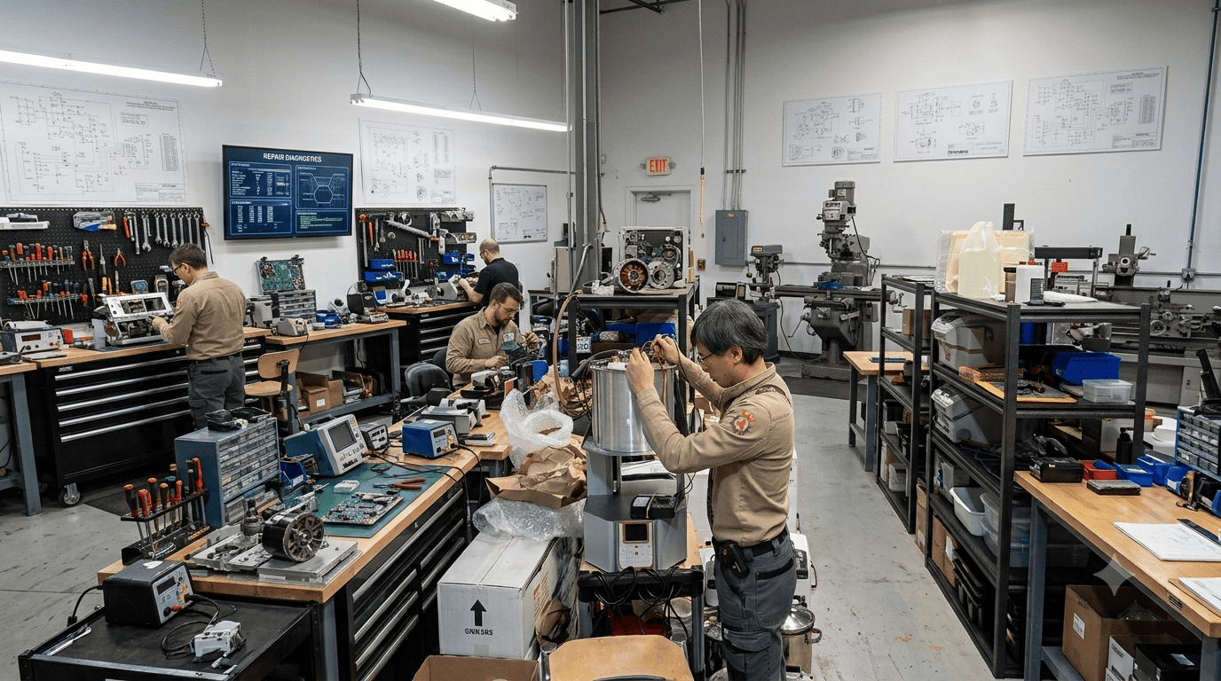 Equipment repair