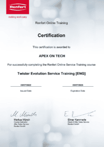 Renfert-Twister-Evolution-Service-Training