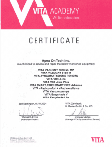 VITA-Academy-Service-Certificate