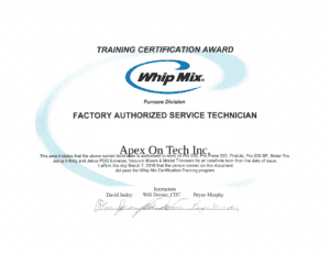 WhipMix-Factory-Authorized-Service-Certificate